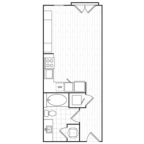 225 Sycamore - Floorplan - S1