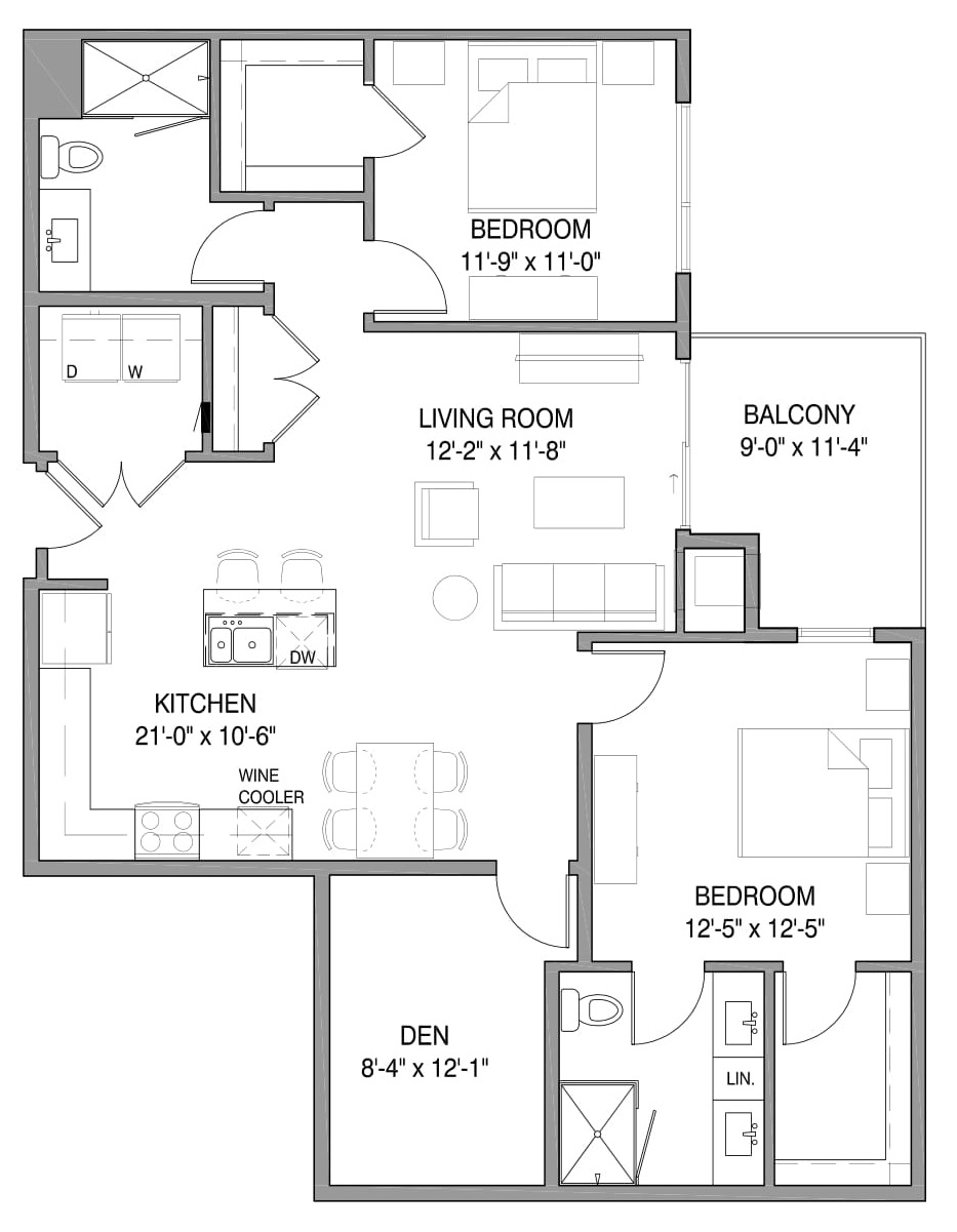 444 Social - Apartment 444-123