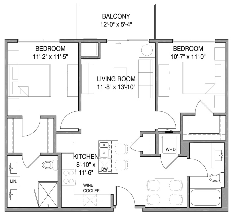 444 Social - Apartment 444-414