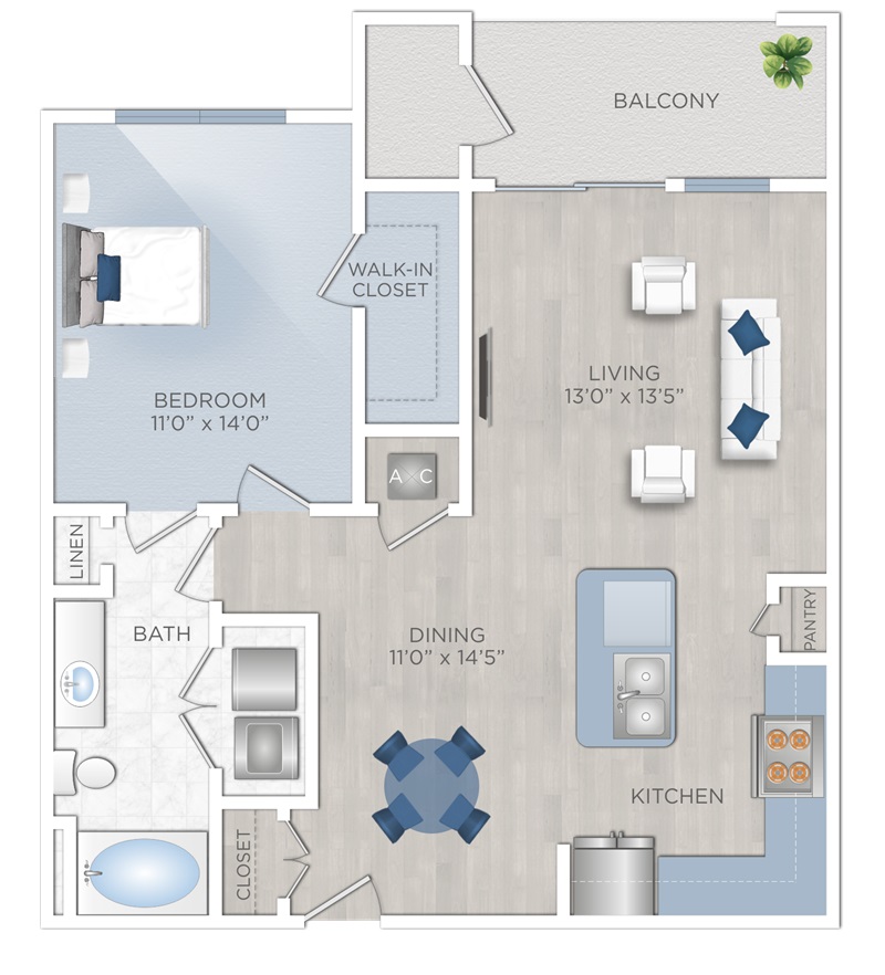 Floor plan layout for The Heathwood