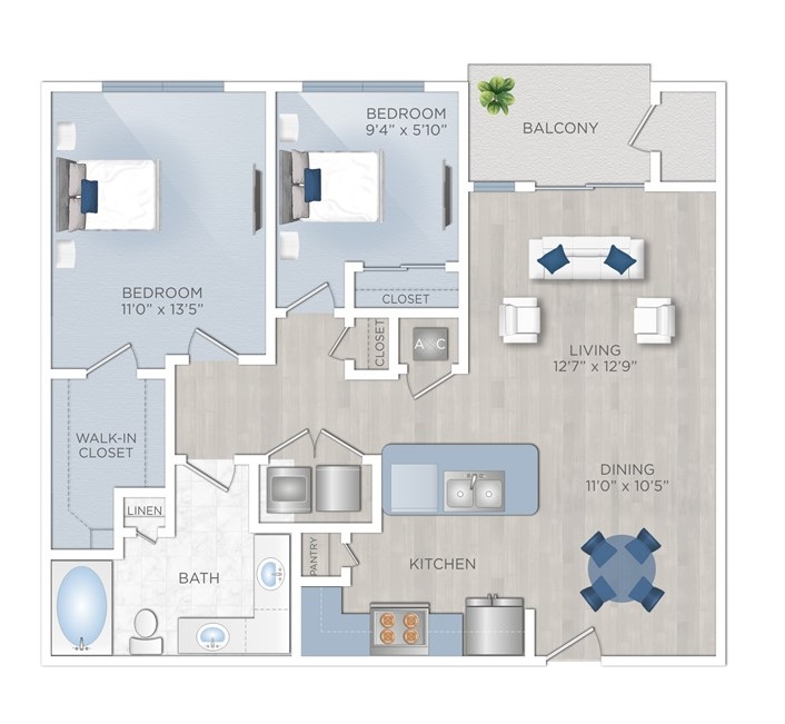 Floor plan layout for The Perthshire