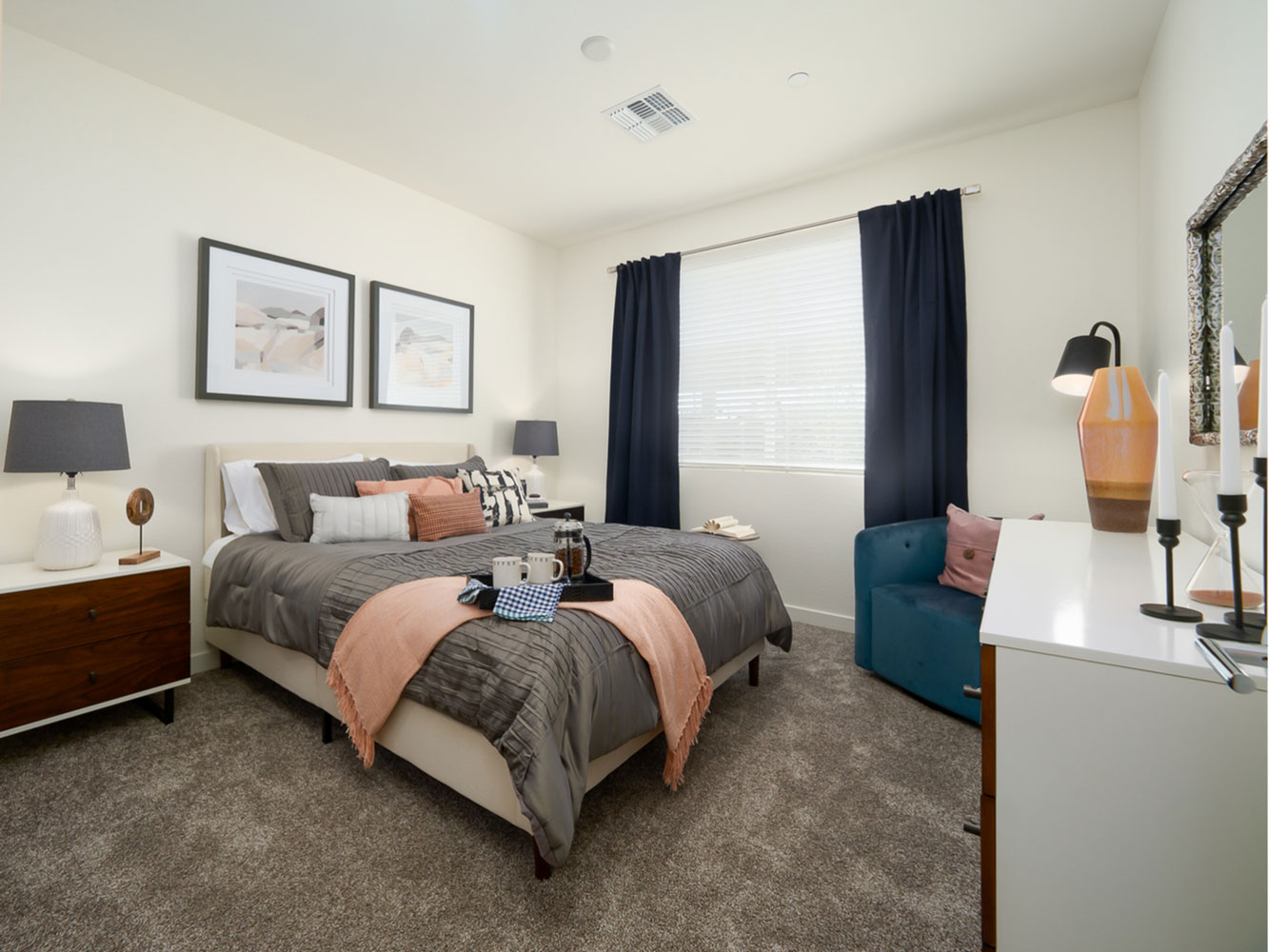 Plush Carpet in Bedrooms at The 89 on Hayden Apartments in Scottsdale, AZ