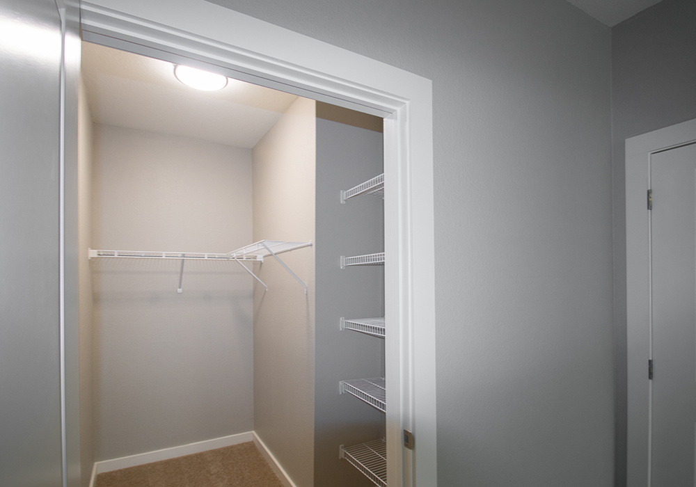 Walk-In Closets Available at The Residence at Alsbury Apartments in Burleson, Texas