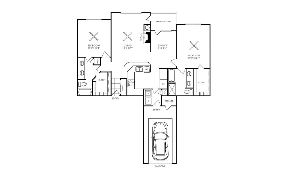 Floorplan - B3 image