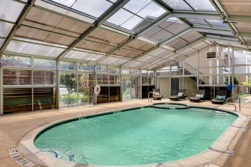 Indoor Swimming Pool at Ashton Oaks in McKinney, Texas