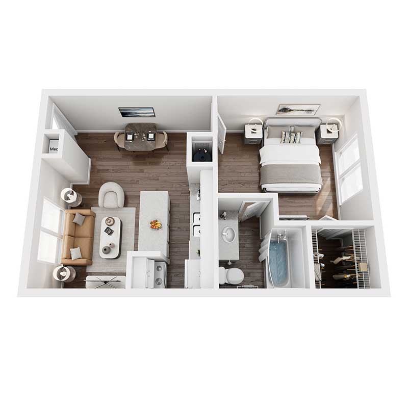 Informative Picture of 1 Bed