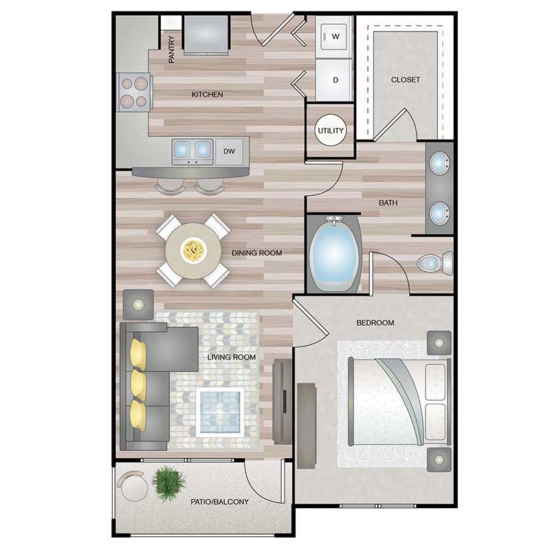 Floor plan layout for Dream