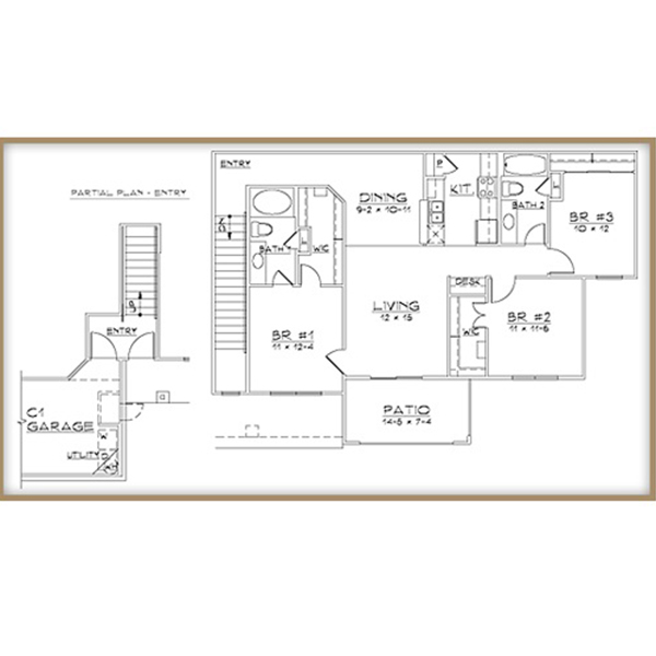 Aventine Apartments - Floorplan - Plan C2