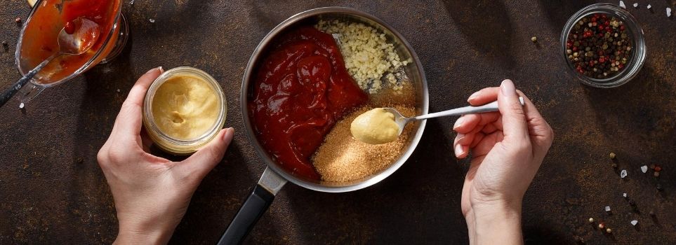 Barbecue Sauce Prepared Two Different Ways Cover Photo