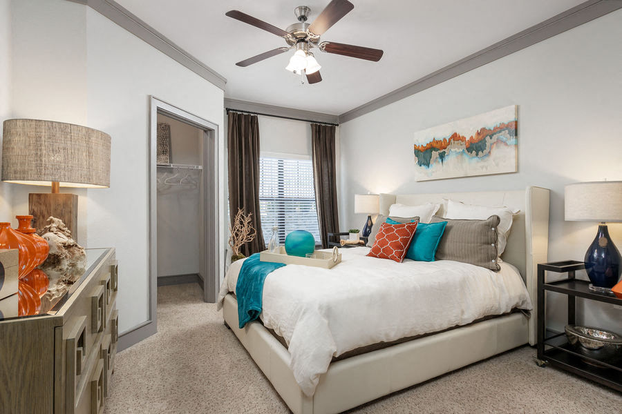 Bedroom at The Avenues at Carrollton in Carrollton, TX