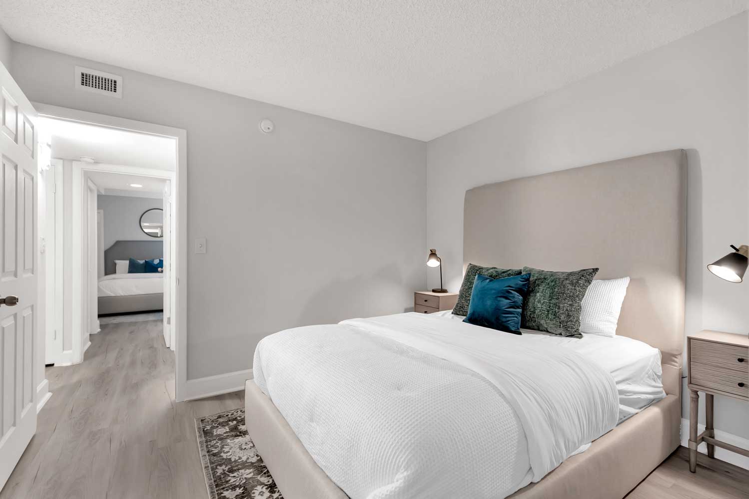 Bedroom at Nottingham Pine Apartments in Plantation, FL
