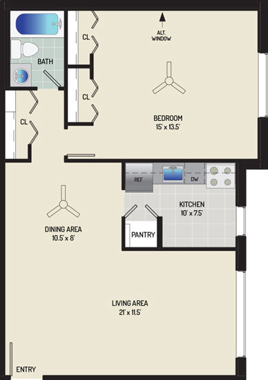 Barcroft View Apartments - Apartment 013633-302-A2