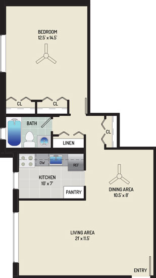 Barcroft View Apartments - Apartment 013622-203-C1