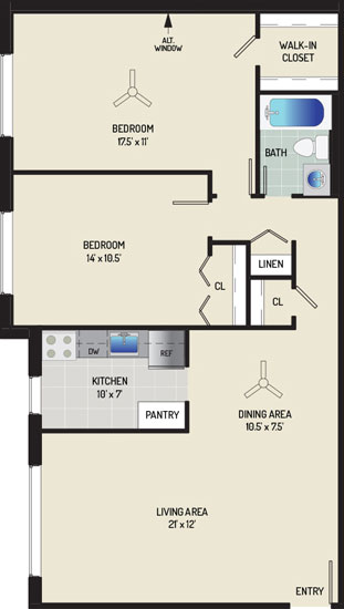 Barcroft View Apartments - Apartment 013603-201-E1