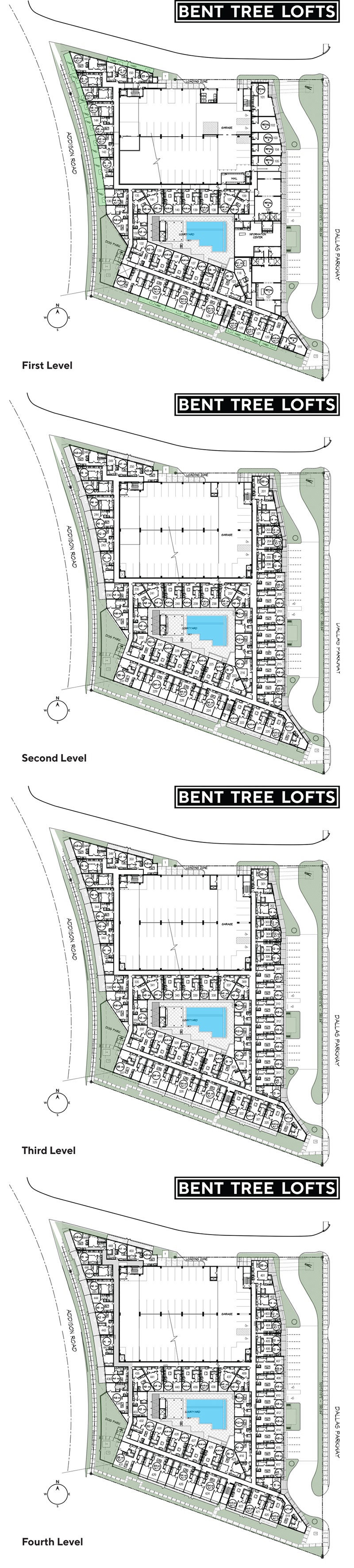 Bent Tree Lofts Site Plan