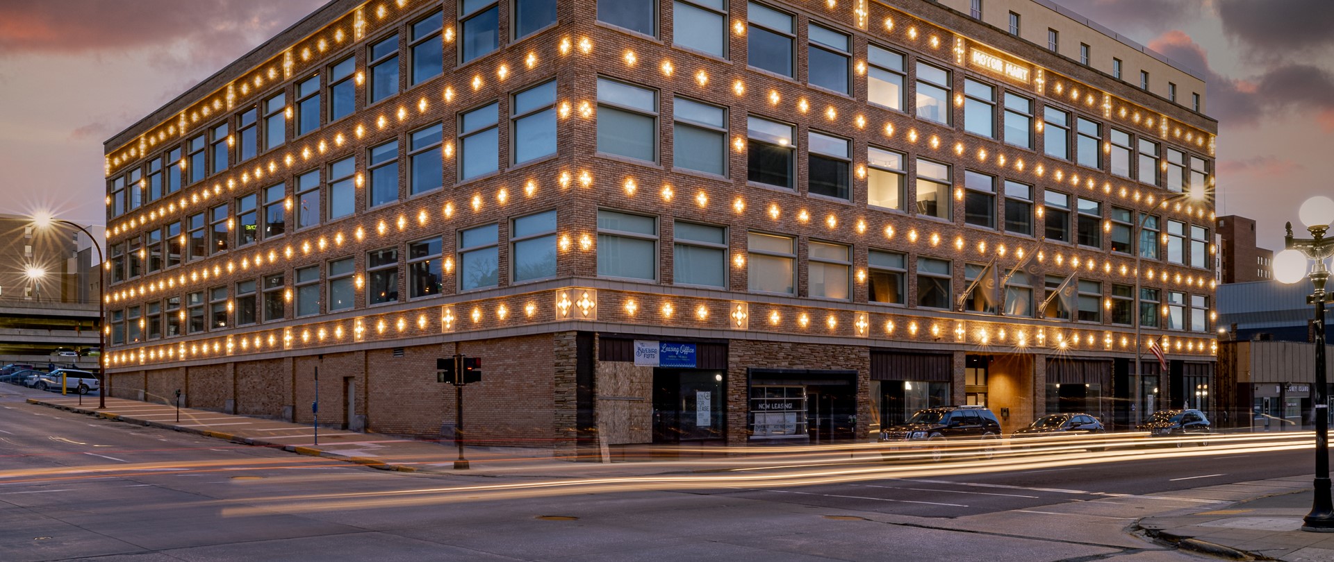 Exterior building at Bluebird Flats