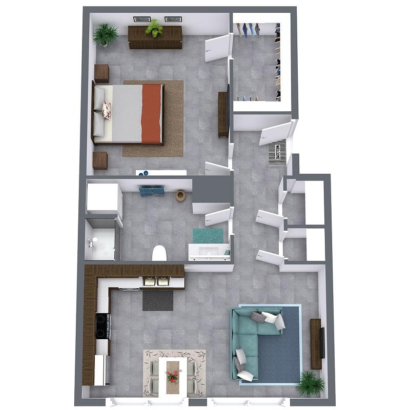 Floor plan layout for Dreamer