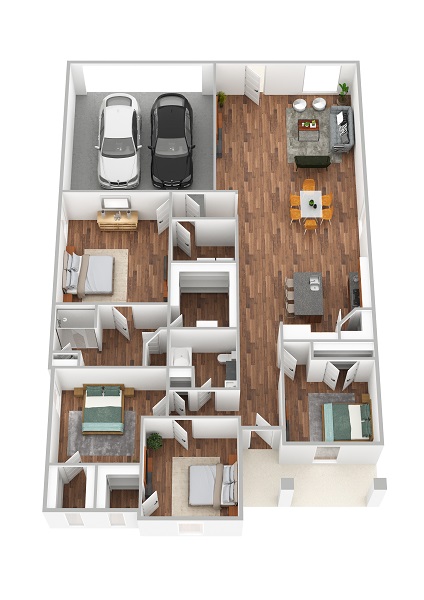 Informative Picture of Four Bedroom Homes