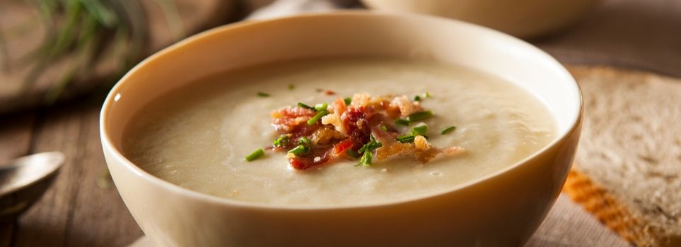 Image for Fill Up Your Biggest Bowl with This Delicious Loaded Potato Soup!