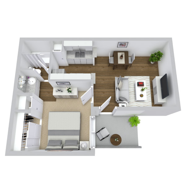 The Carson Apartment Homes - Floorplan - A1