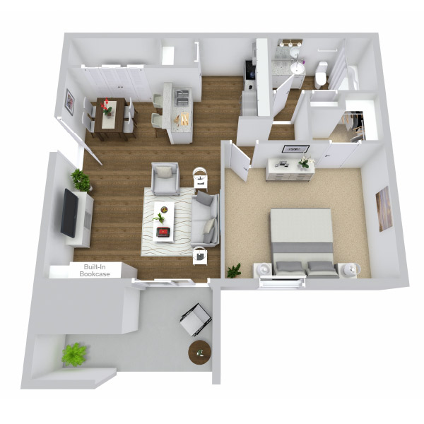 The Carson Apartment Homes - Floorplan - A2