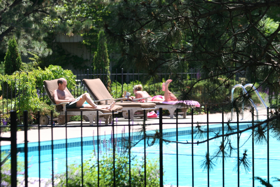 Sun Decks By The Pool at Cedars of Edina Apartments in Edina, MN