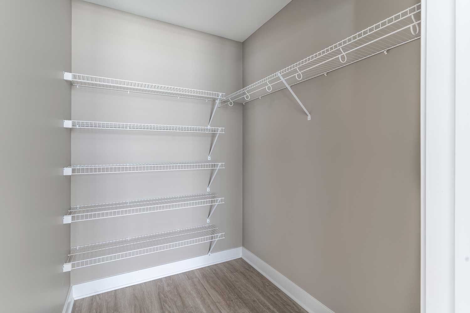 Expansive Walk-In Closets at Champion Reserve Townhomes in Victor, NY`