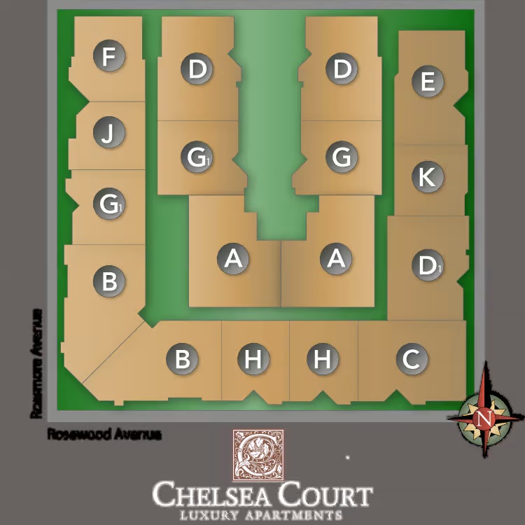 Chelsea Court Apartments Site Plan