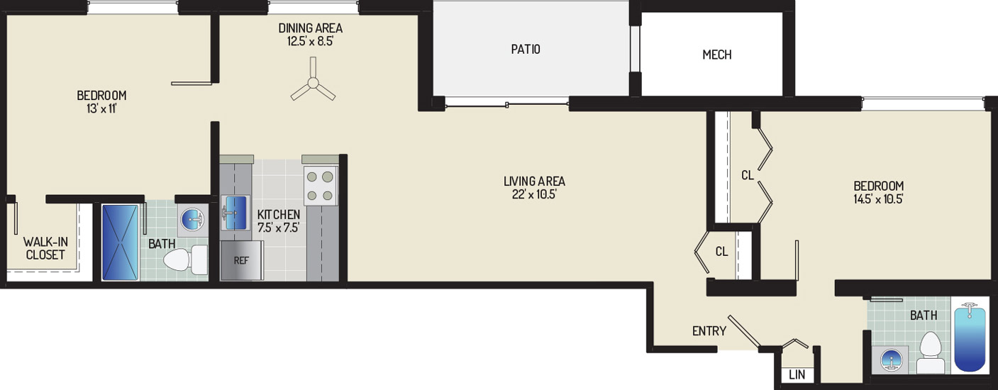 Chestnut Hill Apartments - Apartment 454004-01-K