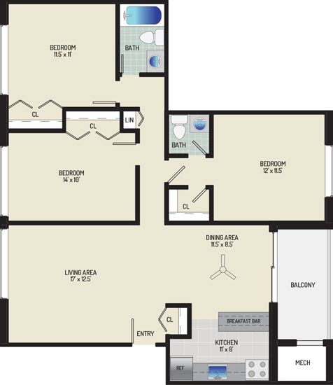 Chestnut Hill Apartments - Apartment 453916-21-N