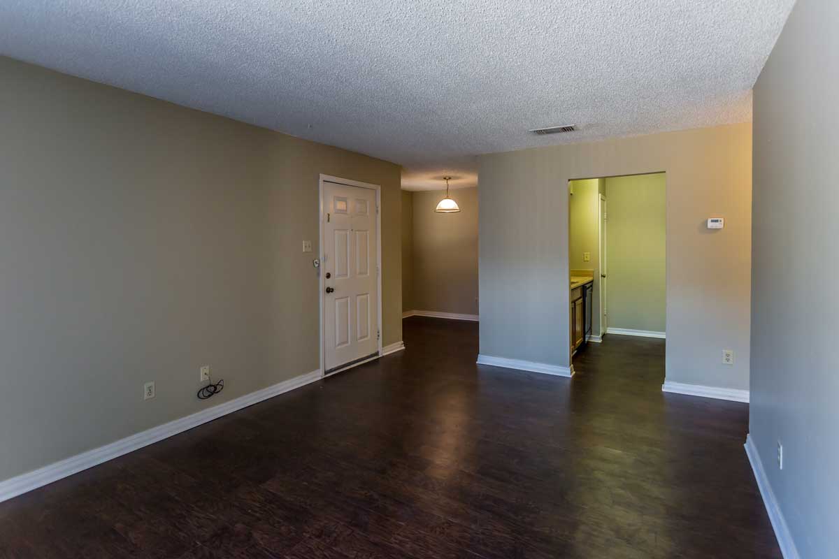 Spacious Living Room at Chevy Chase Apartments in Nacogdoches, Texas