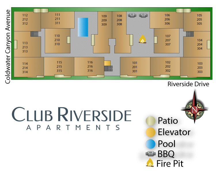 Club Riverside Apartments Site Plan