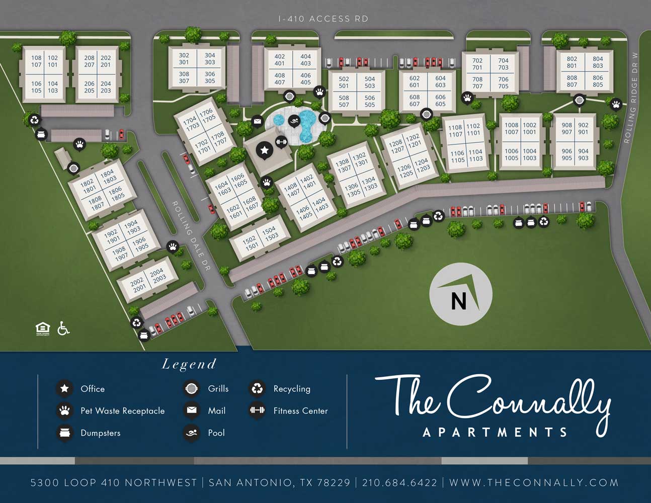 The Connally Apartments Site Plan
