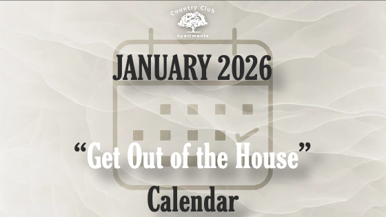 Image for January 2026 “Get Out of the House” Calendar