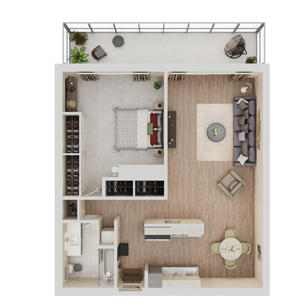 Informative Picture of 1 Bedroom