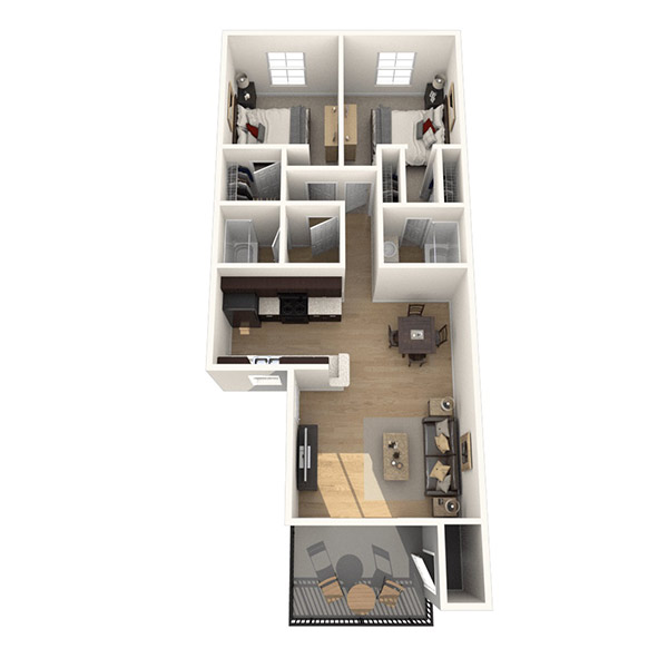 The Orchard on Gilbert (formerly Country Villa) - Floorplan - The Chancellor