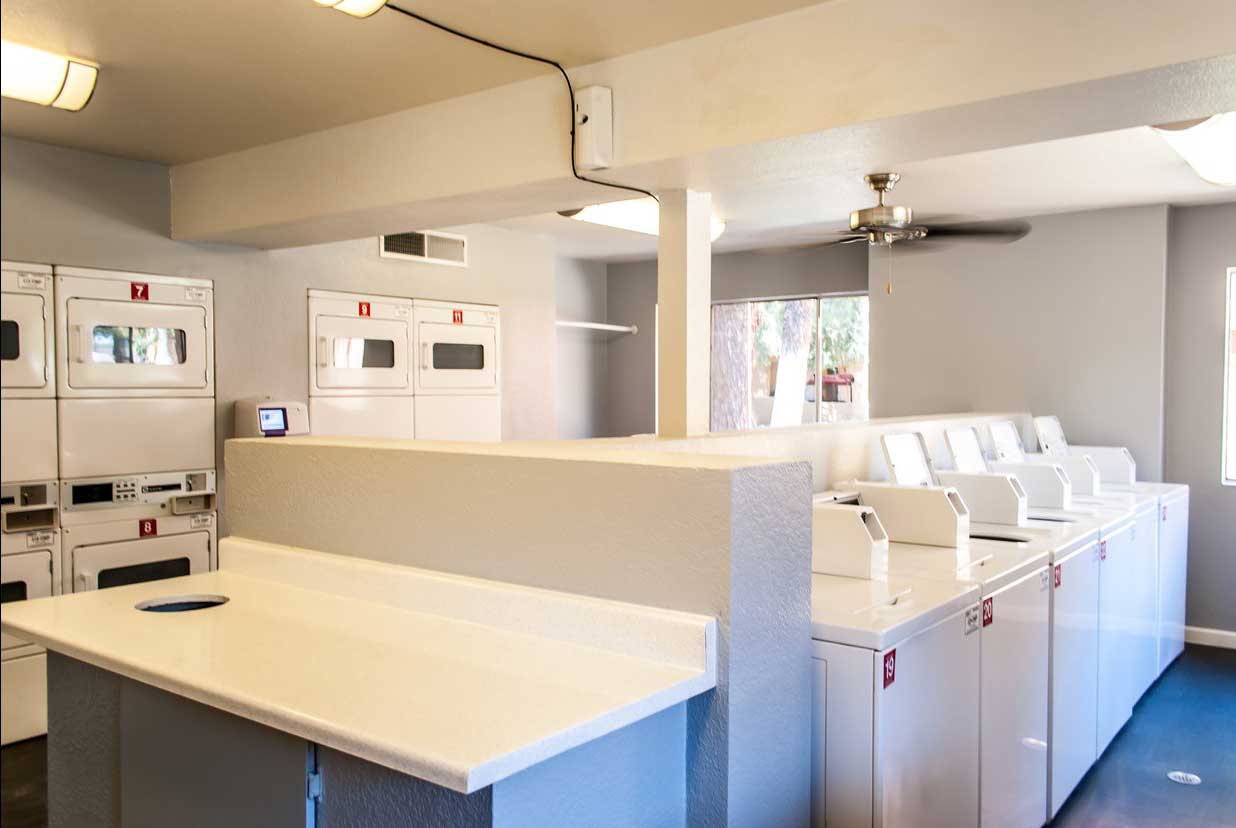 Laundry Area at Country Villa Apartments in Gilbert, AZ