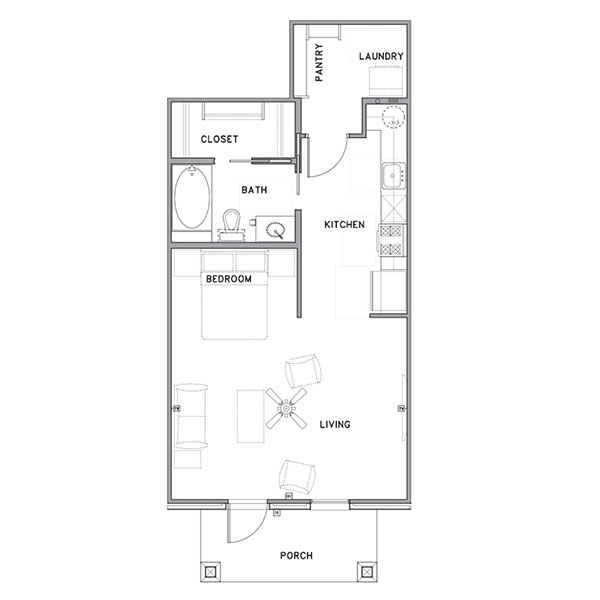 The Reserve at Couret Farms - Floorplan - A2