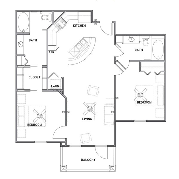 The Reserve at Couret Farms - Floorplan - B1