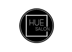 Logo and link to https://huesalonrr.com