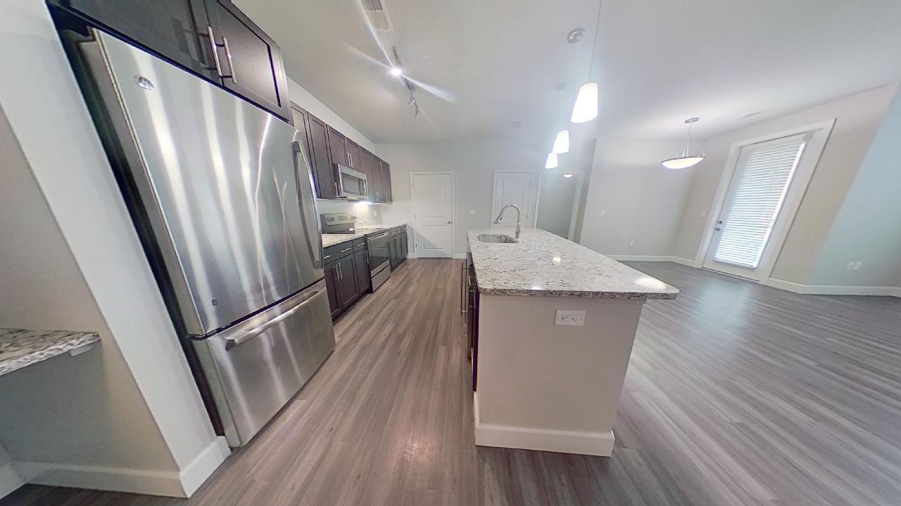 B3 Kitchen at the Vue at Creve Coeur Apartments in Creve Coeur, MO