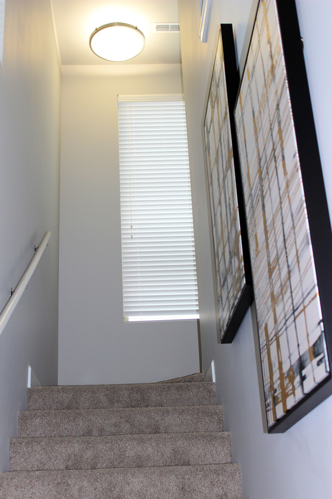 Stairway at the Vue at Creve Coeur Apartments in Creve Coeur, MO