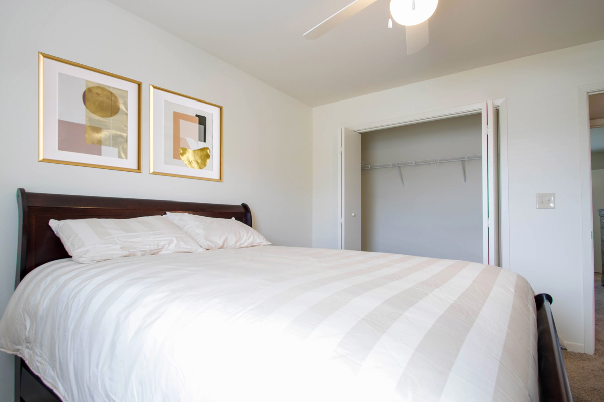 Ample Closet Space in Bedrooms at Cypress Bend Apartments