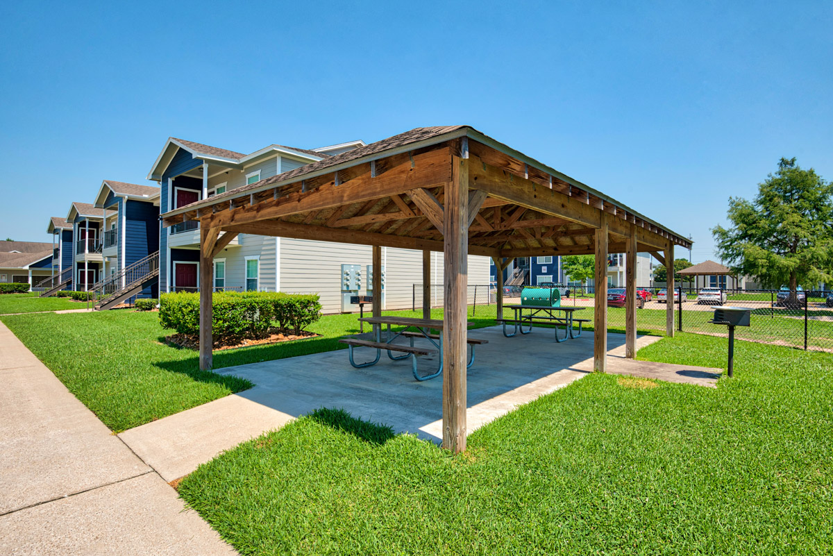 Covered Picnic Area and Outdoor BBQ Station