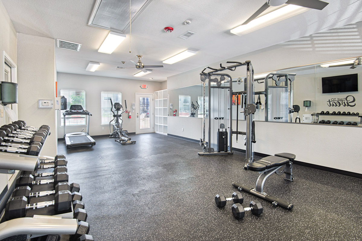 Spacious Fitness Center