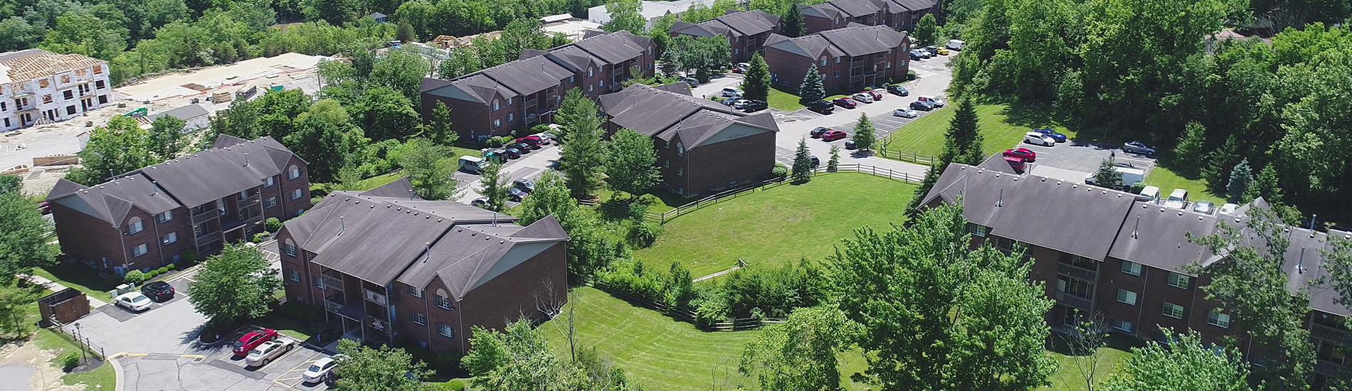 Deer Ridge Apartments Community Aerial View