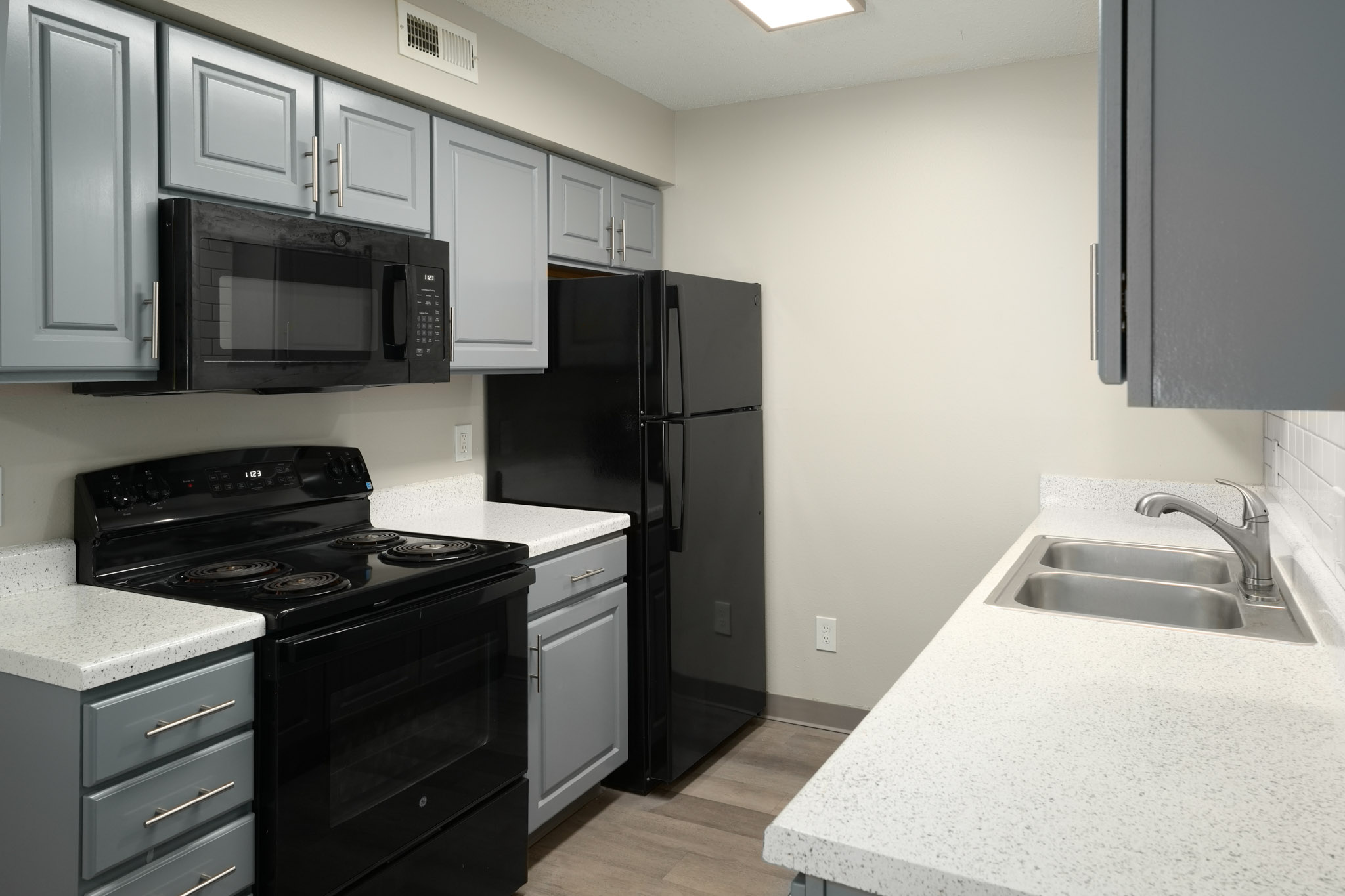 Fully-Equipped Kitchen with Spacious Counterspace & Coffeemaker
