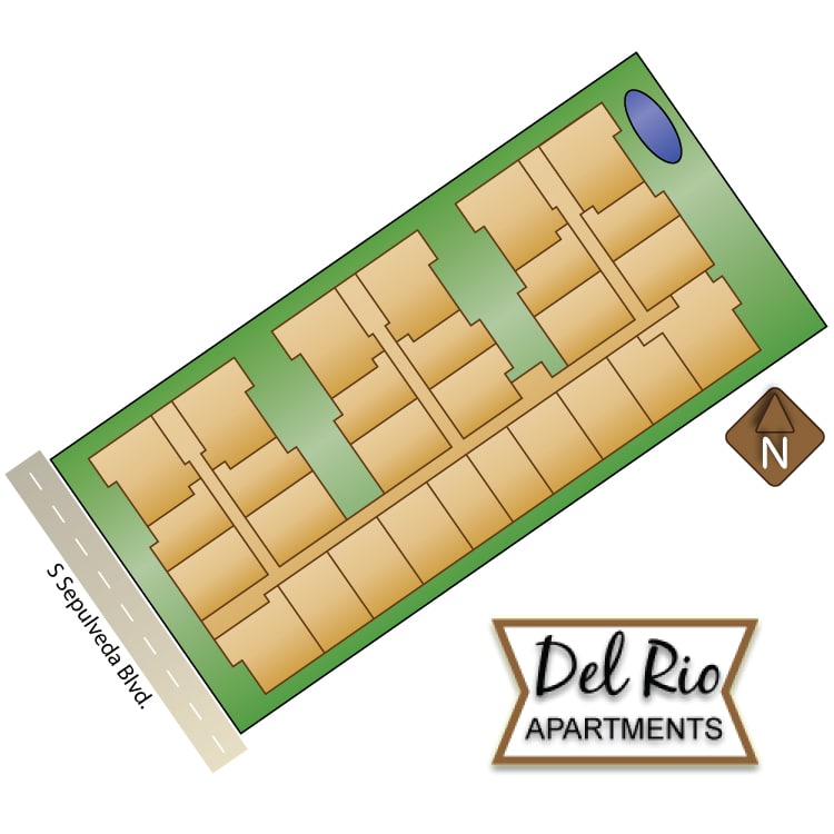 Del Rio Apartments Site Plan