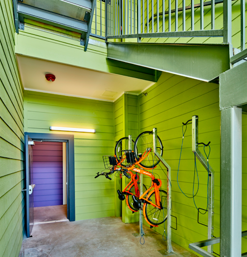 Bike Storage At Digit 1919 Apartments In Dallas, TX