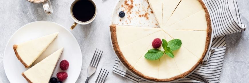 Satisfy Your Sweet Tooth Without the Sweat Equity and Enjoy This No-Bake Cheesecake  Cover Photo